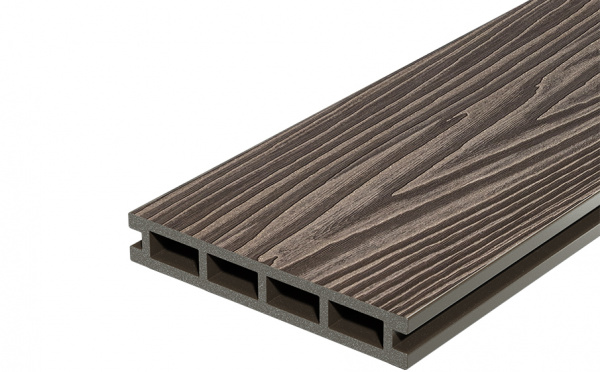 Террасная доска DOCKE DECKING Country Темный Орех (венге) 150х24х3000 0,45м2