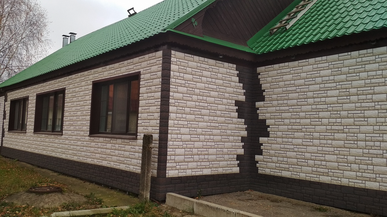 Фасадная панель Docke Бург (Burg) Камень Белый (Юрский мрамор)