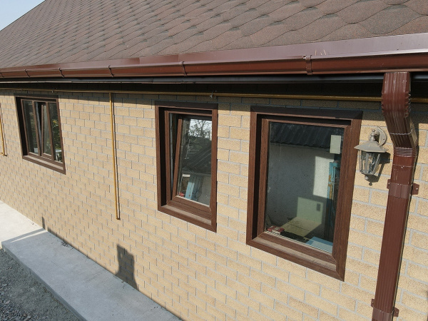 Фасадная плитка Docke Премиум Брик Янтарный (1 кв.м) фото