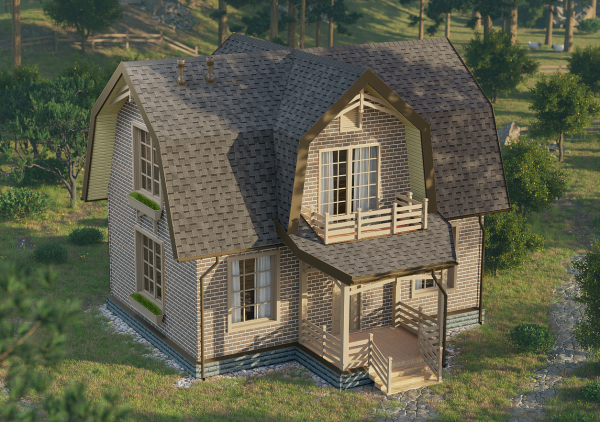 Ламинированная Гибкая черепица Docke Стандарт Dragon Темно-серый (1кв.м) фото