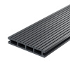 Террасная доска DOCKE DECKING Urban Жженый Кедр (графит) 150х24х3000 0,45м2